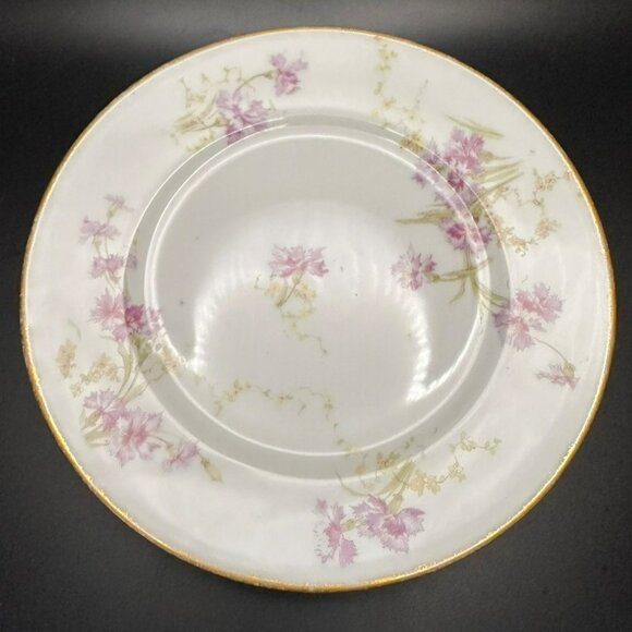 Antique Theodore Haviland Limoges France Antique Pink Floral 6.5" Plates c1903 - Picture 7 of 15